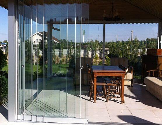 Cortinas de cristal correderas