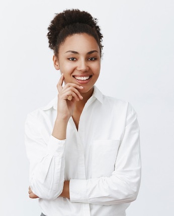 Mujer sonriente